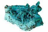 Chrysocolla and Malachite Pseudomorph - Lupoto Mine, Congo #167675-1